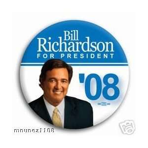 Bill Richardson for President Button   3