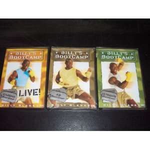 Billy Blanks Billys Boot Camp 3 DVD Set   Cardio BootCamp/Ulitmate 