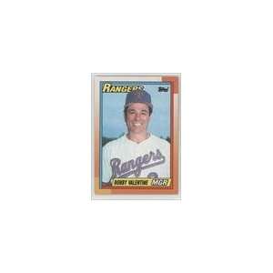  1990 Topps #729   Bobby Valentine MG Sports Collectibles