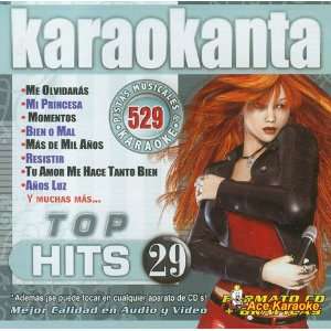  Karaokanta KAR 4529   Top Hits 29 Spanish CDG Various 