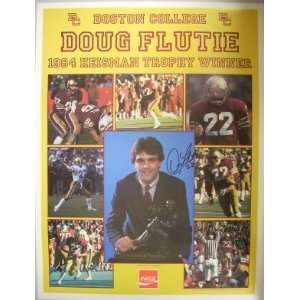 Doug Flutie Autographed/Hand Signed Boston College Heisman Trophy 