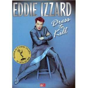 Eddie Izzard (Dressed To Kill) Comedy Postcard