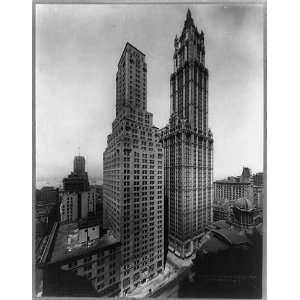  Transportation,Woolworth Buildings,New York City,NYC,c1927 