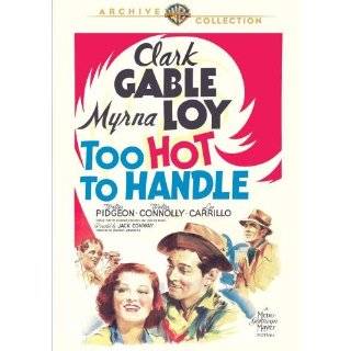 Too Hot To Handle ~ Clark Gable, Myrna Loy and Walter Pidgeon ( DVD 