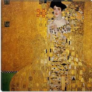  Portrait of Adele Bloch Bauer I by Gustav Klimt Canvas 