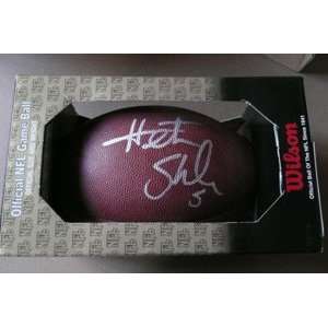 Heath Shuler Autographed Football   75th Ann Sports 