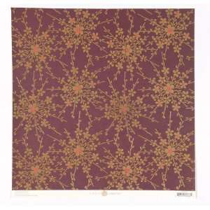  Anna Griffin   Honoka Collection   12 x 12 Foiled Paper 