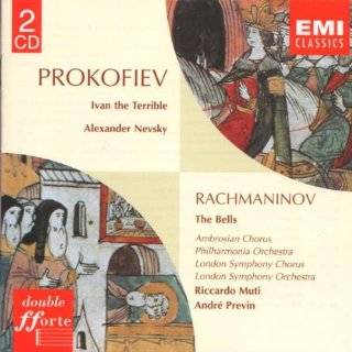 Ivan the Terrible / Alexander Nevsky / Bells Audio CD ~ Prokofiev
