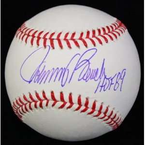  Johnny Bench Signed hof 89 Baseball Ball Mlb Auth 