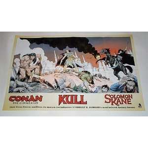   Kane/Kull Dark Horse Comics DHC 34 by 22 2 Sided Promo Poster Joe