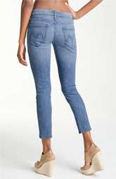 MOTHER The Cropped Looker Stretch Skinny Jeans (French Quarter) $196 