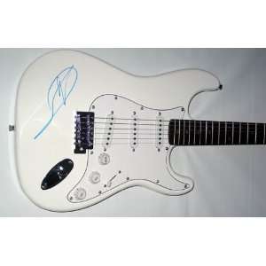 Michael Buble Autographed Signed White Guitar Exact Video Proof