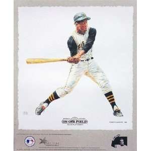  Roberto Clemente Pittsburgh Pirates Lithogaph By Michael 
