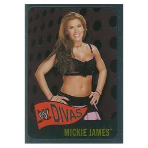  WWE Diva Mickie James 2006 Topps Heritage Chrome Wrestling 