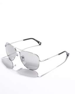 Oversized Uv Protection Aviator Sunglasses  