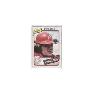    1980 Phillies Burger King #4   Pete Rose Sports Collectibles