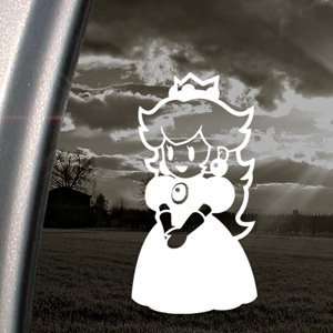  Mario Decal PRINCESS PEACH Wii Truck Window Sticker 