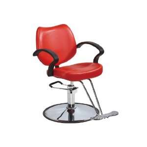  Red Classic Hydraulic Barber Chair Styling Salon Beauty 