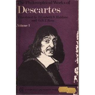   Works of Descartes (Volume 1) by RENE DESCARTES ( Paperback   1969