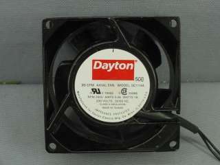 Dayton 5C114A Axial Fan Motor 230 Volts 30CFM  