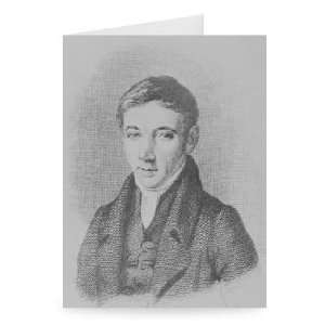 Robert Owen, 1823 (engraving) by Matilda   Greeting Card (Pack of 2 