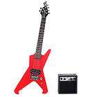 First Act Electric Guitar Rad X with Amp   Red
