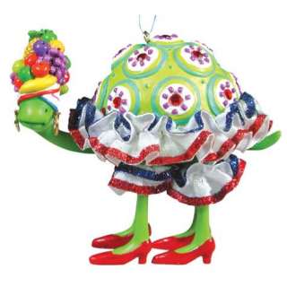 13927   TUTI FRUITY Turtle (Fabulous Shell Show) Ornament  