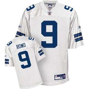  Tony Romo #9 Dallas Cowboys 50(lg) Reebok Onfield Home(white 