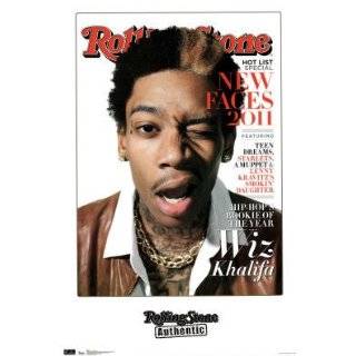 Wiz Khalifa Rolling Stone Cover Music Poster Print   22x34 custom fit 