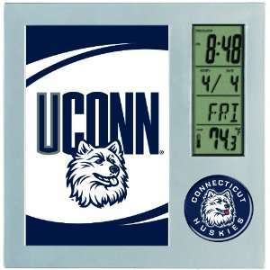    NCAA Connecticut Huskies Digital Desk Clock