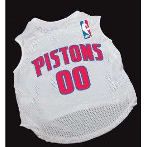   the NBA   Detroit Pistons Dog Basketball Jersey  Medium: Pet Supplies