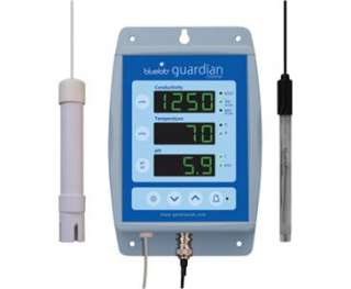 BlueLab Guardian Monitor pH Temp EC Conductivity Meter Hydroponic Blue 