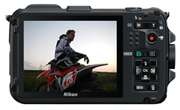 Nikon Coolpix AW100 Shock & Waterproof GPS Digital Camera Blue 16.0 MP 