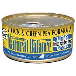  Duck & Green Pea Formula Cat Food, 6 oz   24 Pack Pet 
