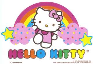 HELLO KITTY RAINBOW Edible Image® CAKE DECORATION  