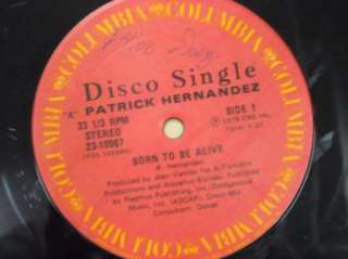 DISCO 12 PATRICK HERNANDEZ Born to be Alive 1979  