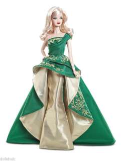 Holiday Barbie 2011 Caucasion Holiday Christmas Doll  