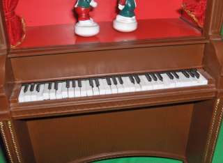 Estate Music Box Musical Holiday Piano Dancing Mice  