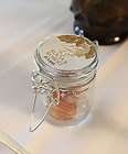   Mini Glass Candy Jar Favor Containers / Bottles For Nuts, Cocoa, Honey
