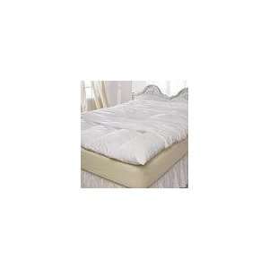  5 Featherbed Cover White King Feather/Fiberbeds