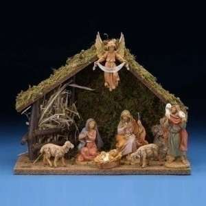   Piece Figurine Set with Italian Stable [Set of 2]