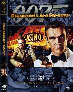 DIAMONDS ARE FOREVER Sean Connery, 007 Ultimate 2 Disc Special DVD 