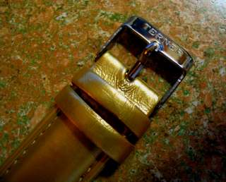   watch metallic gold tone faux leather band band dimensions 9 3 8 l x 1