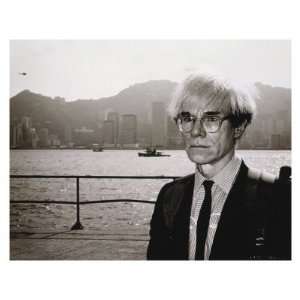  Andy Warhol in China, c.1982 Giclee Poster Print by Andy 