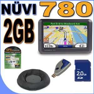  Garmin Nuvi 780 Portable GPS Vehicle Navigation System w 