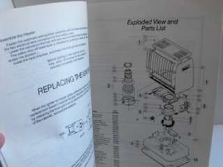 Kero Sun Radiant 10 Kerosene Heater Operator Owners Manual 