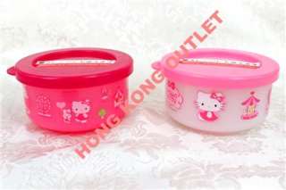Sanrio Hello Kitty Snack / Food Air Tight Container Bento Lunch Box