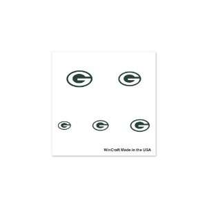  NFL Green Bay Packers Fingernail Tattoo Sheet Beauty