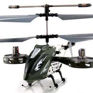  4 channel Remote Control Helicopter (Green) Toys & Games