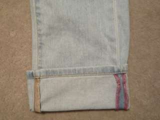LEVIS 509 BF Low Slouch Cuff STRETCH Capri Jeans sz 5 M  